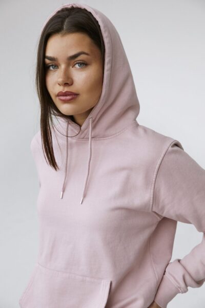 Classic Organic Hood Faded Pink