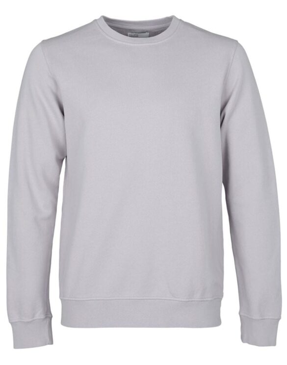 Colorful Standard Classic Organic Crew Limestone Grey. Sustainable men's and women's sweatshirts.