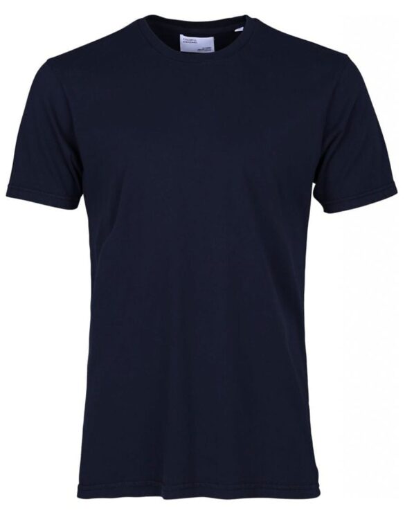 Colorful Standard Classic Organic Tee Navy Blue - men's T-shirts - womens tshirts - T-särgid