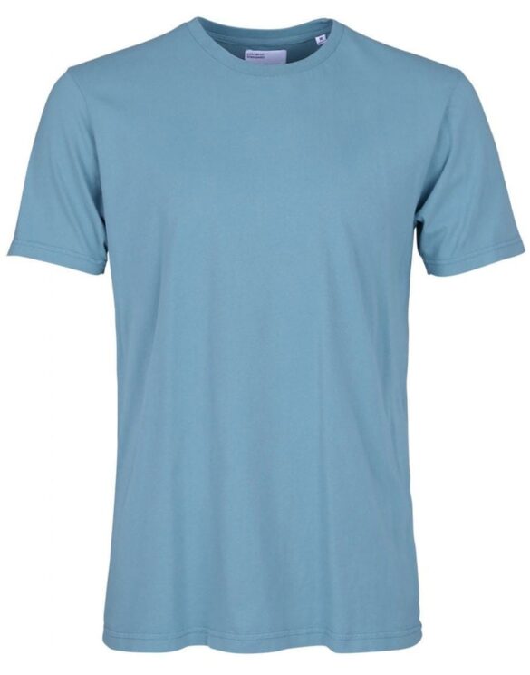 Colorful Standard Classic Organic Tee Stone Blue - men's T-shirts - womens tshirts - T-särgid