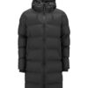 Rains Long Puffer Jacket Black is an universal men's and women's winter jacket. This winter coat is designed for extreme Northern climate.