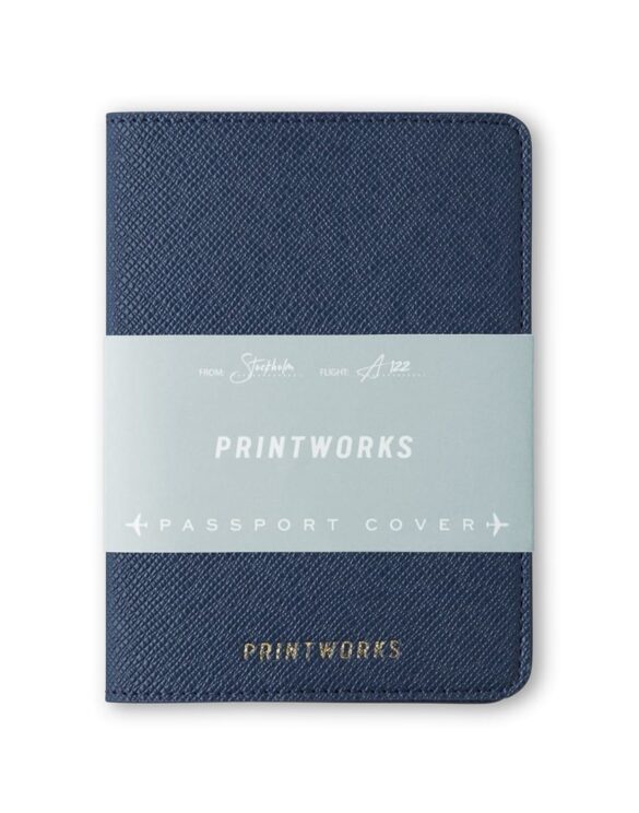 Printworks Passport holder (dark blue) Watch Wear