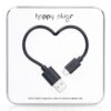 Micro-USB to USB Charge/Sync Cable Black
