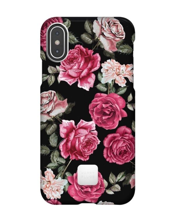 Happy Plugs Iphone X/XS Case Vintage Roses Watch Wear