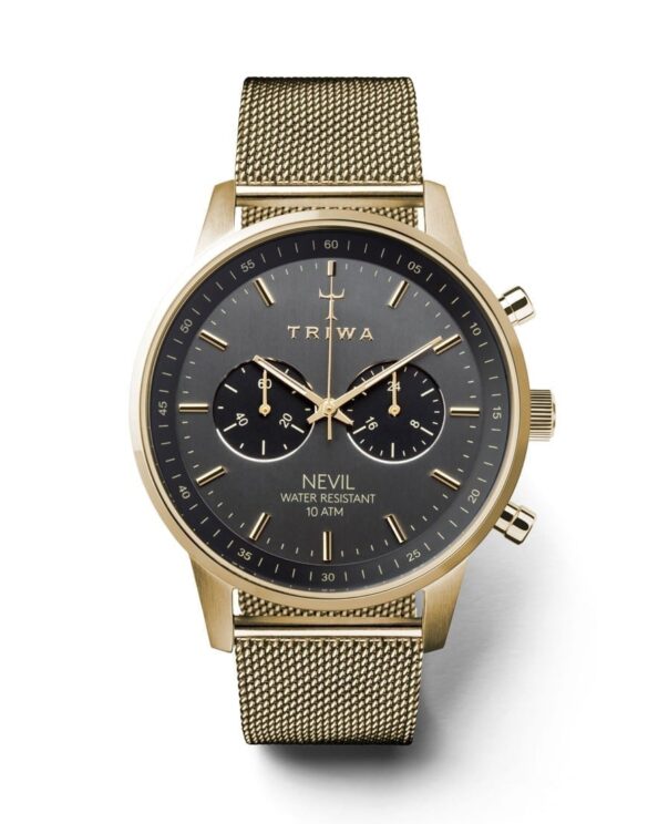 Triwa Smoky Nevil Gold Watch Watch Wear