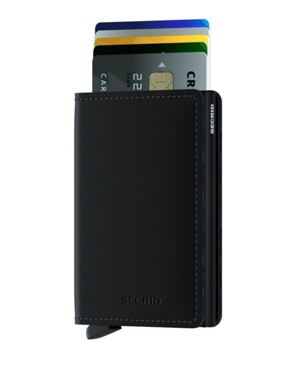 Slimwallet Matte Black | Secrid wallets & card holders