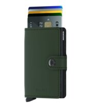 Miniwallet Matte Green-Black | Secrid wallets & card holders