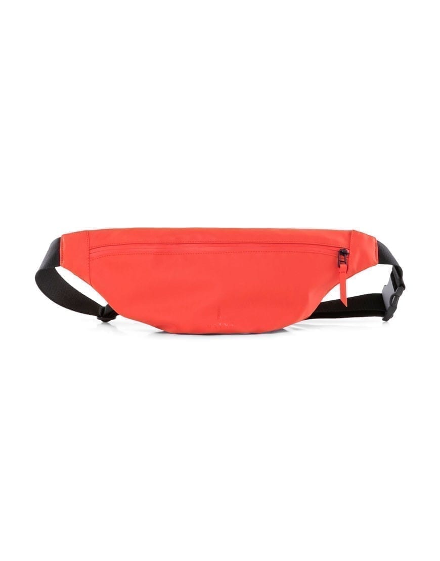 red bum bag