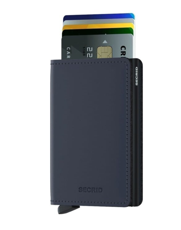 Slimwallet Matte Nightblue | Secrid wallets & card holders