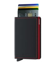 Slimwallet Matte Black & Red | Secrid wallets & card holders