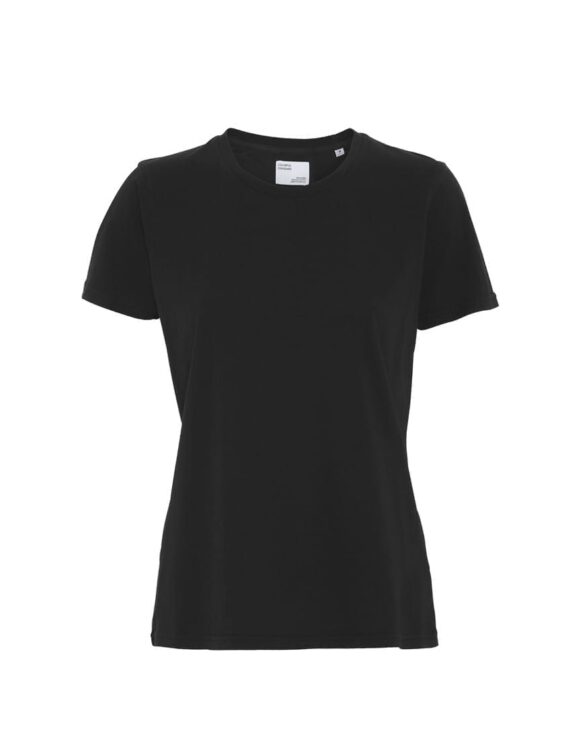 Women Light Organic Tee Deep Black