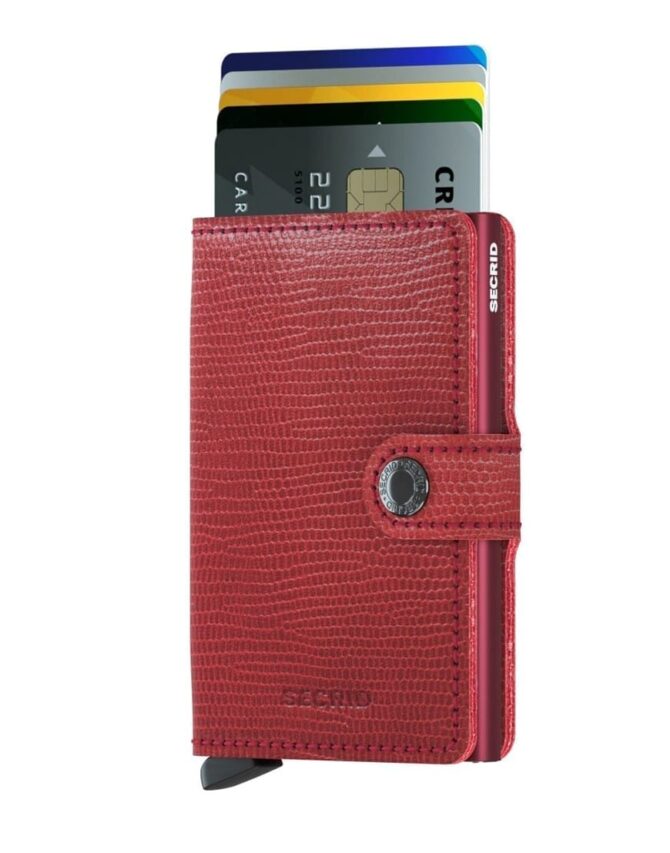 Miniwallet Rango Red-Bordeaux | Secrid wallets & card holders