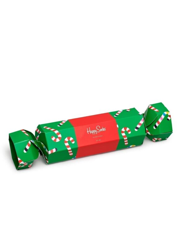Happy Socks Christmas Cracker Candy Cane Gift Box Watch Wear