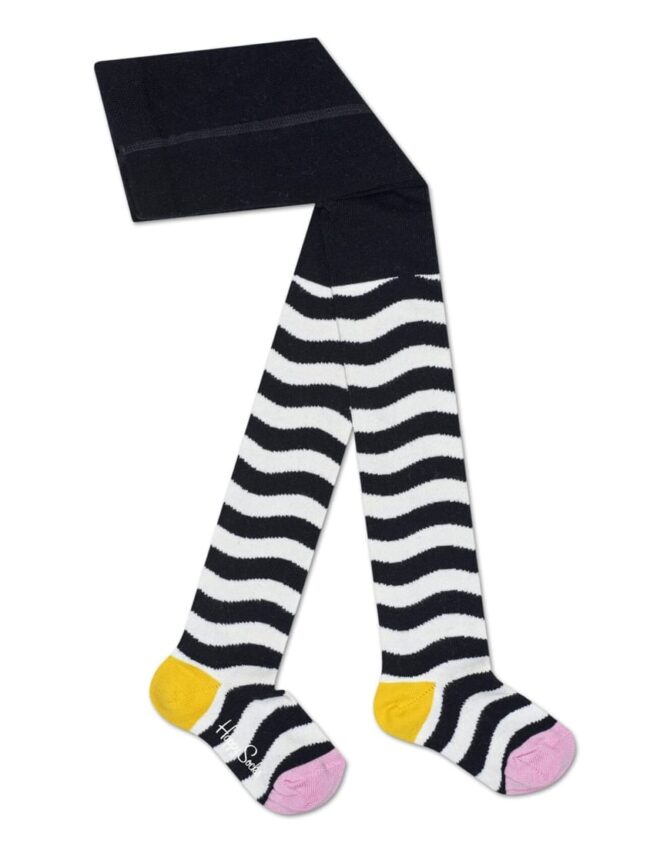 Happy Socks Wavy Stripe Tights Watch Wear