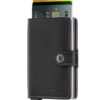 Secrid Miniwallet Original Black rahakott on kompaktne kuid mahukas RFID kaitsega kaarditasku