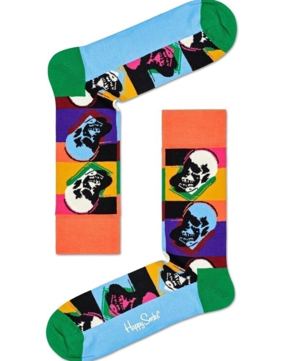 Happy Socks Andy Warhol Skull Sock Watch Wear