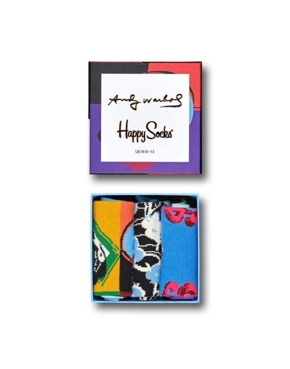 Happy Socks Andy Warhol Multicolor Gift Box Watch Wear