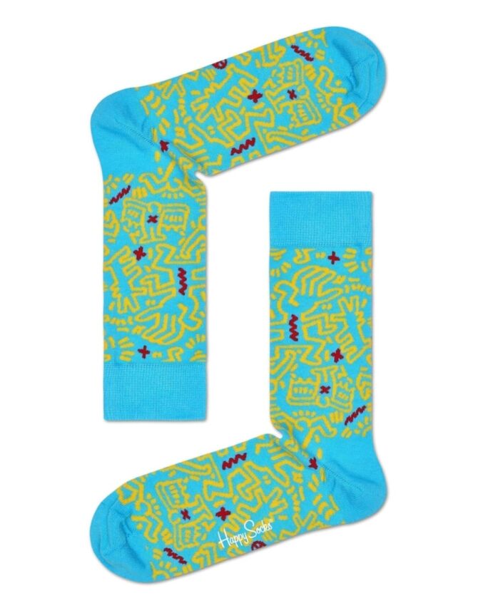 Happy Socks Keith Haring All Over Sock Watch Wear