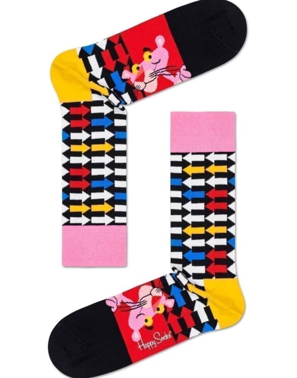 Happy Socks Pink Panther Jet Pink Sock Watch Wear