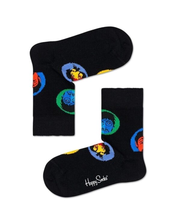 Kids Beatles Bright Spot Sock