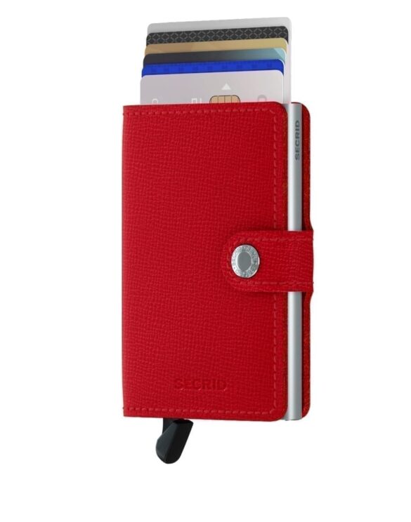 Miniwallet Crisple Red | Secrid wallets & card holders