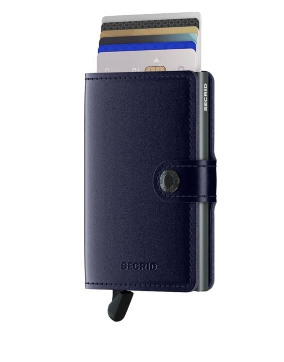 Miniwallet Metallic Blue | Secrid wallets & card holders