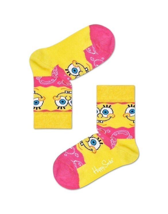 Happy Socks Kids Sponge Bob Say Cheese Burger Sock Watch Wear