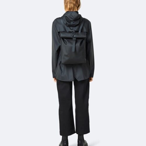 Rains backpack Rolltop Mini Black 