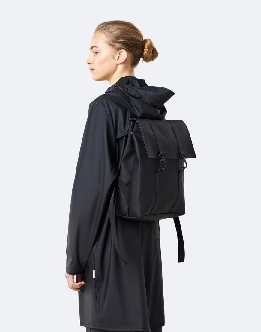 small black backpack primark