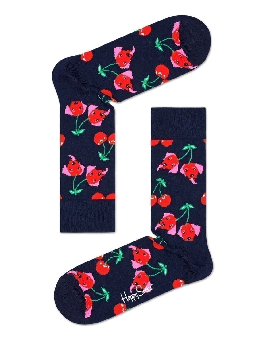 Happy Socks Cherry Dog Sock Watch Wear