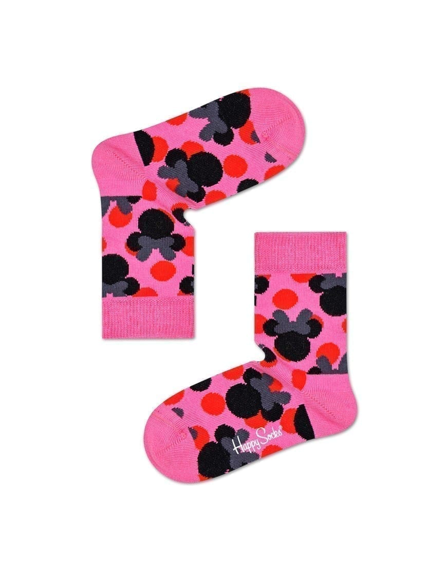 Happy Socks Disney Polka Minnie Kids Socks Watch Wear