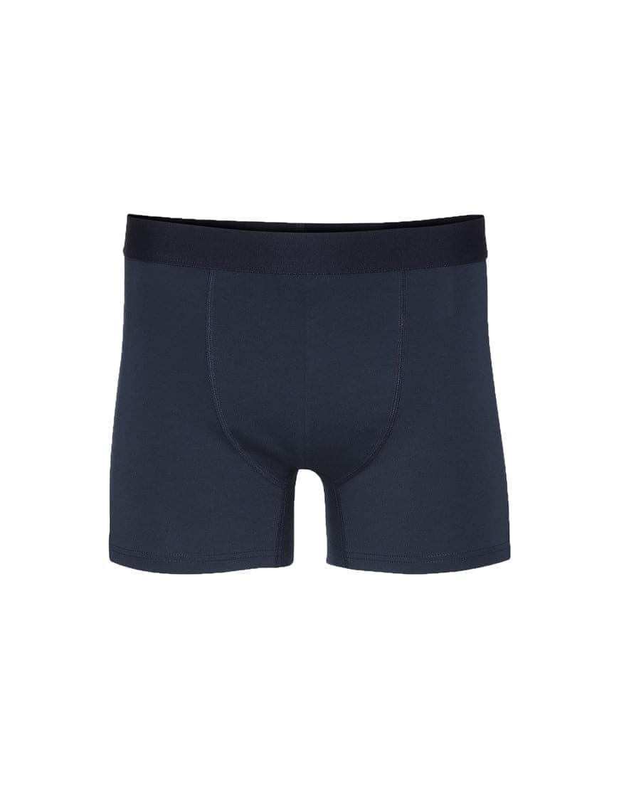 Colorful Standard Classic Organic Boxer Briefs Navy Blue Watch Wear