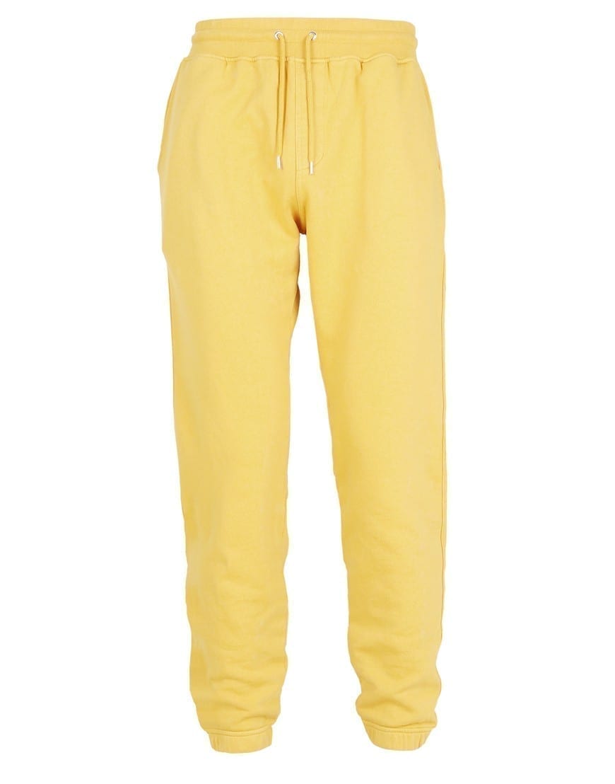 Colorful Standard Classic Organic Sweatpants Lemon Yellow Watch Wear