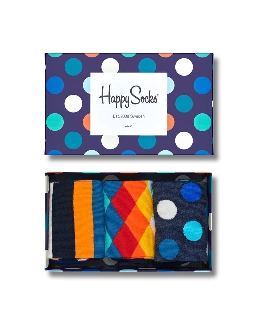 Happy Socks Classic Mix Gift Box Watch Wear