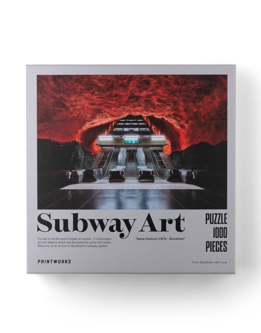 Printworks Puzzle - Subway Art Fire Watch Wear