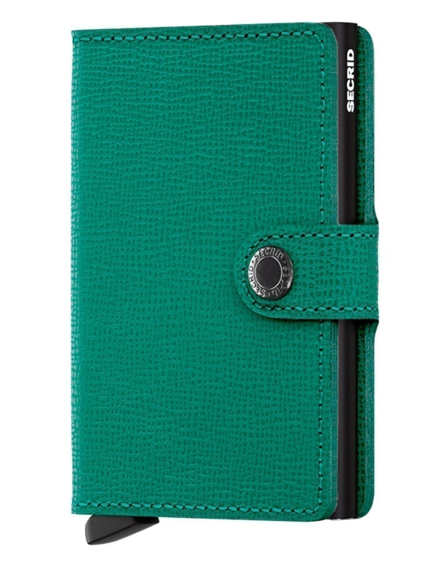 Miniwallet Crisple Emerald Black | Secrid wallets & card holders