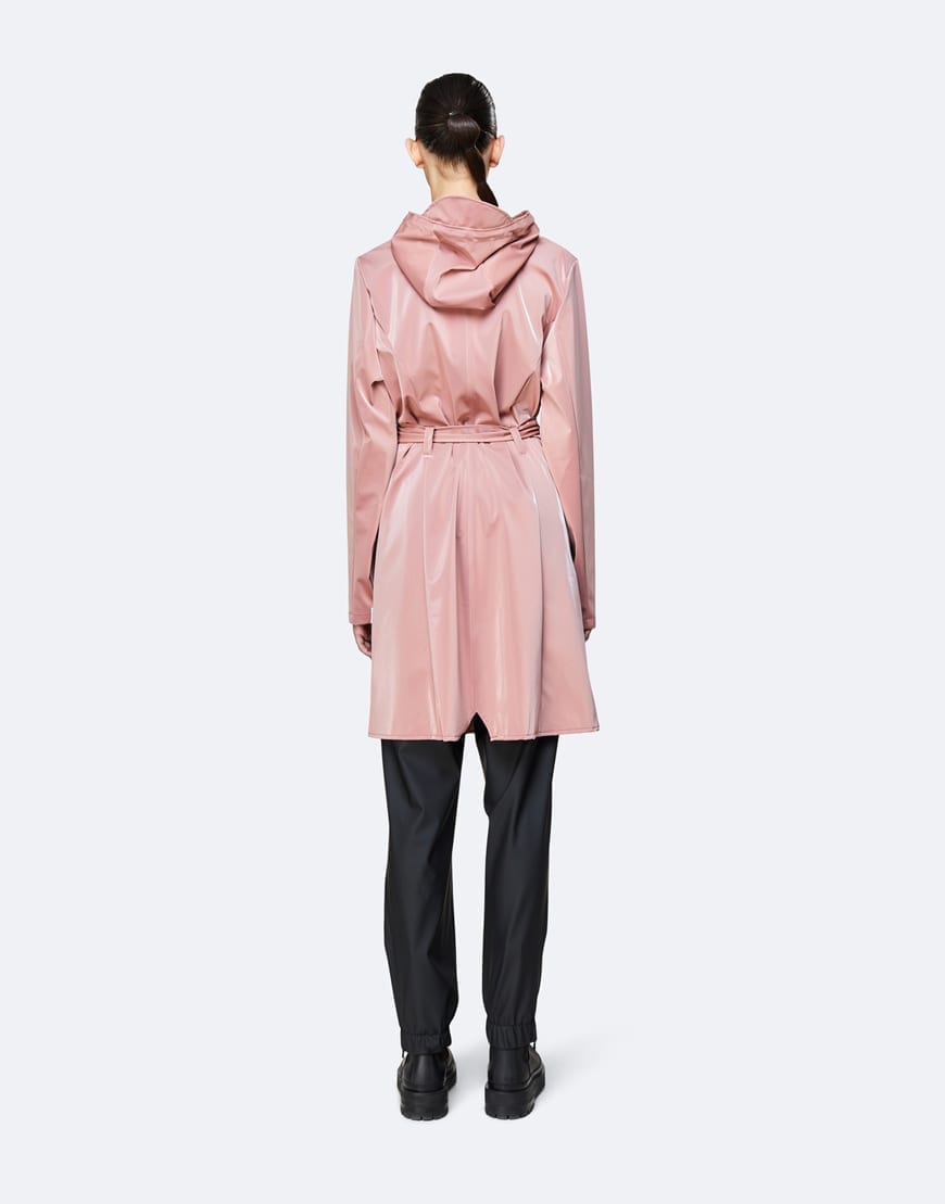 rains curve hooded rain jacket