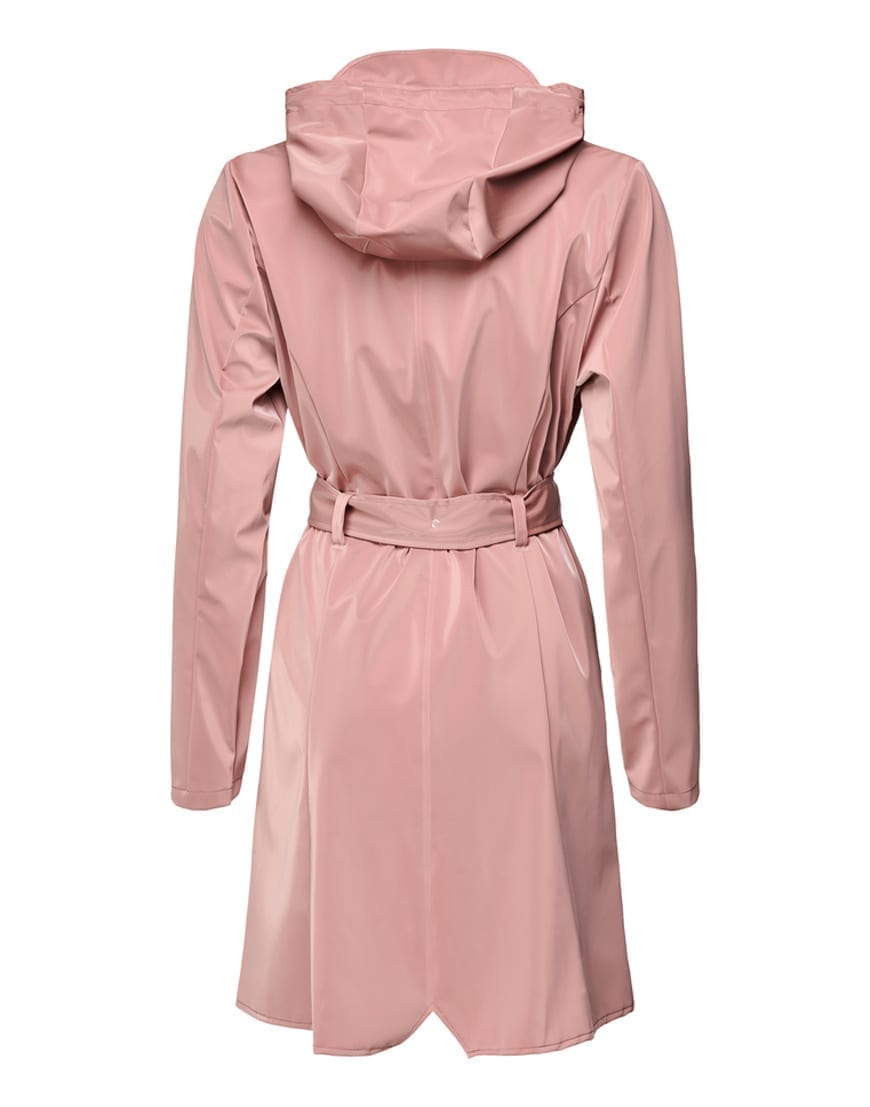 rains curve hooded rain jacket