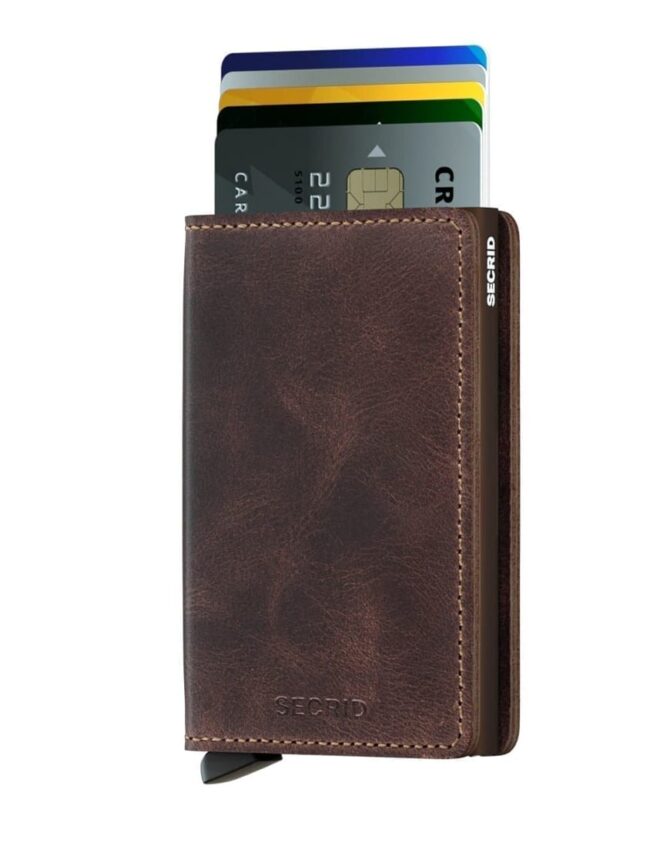 Slimwallet Vintage Chocolate | Secrid wallets & card holders