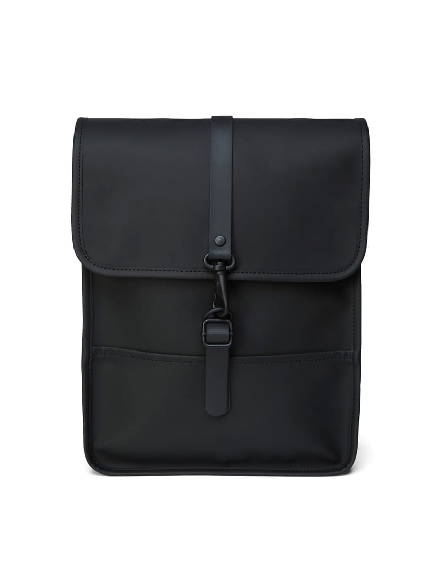 micro leather backpack