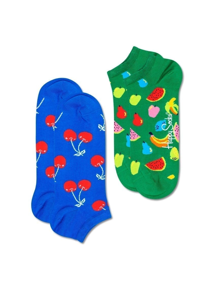 Happy Socks 2-Pack Fruit Low Sock Watch Wear