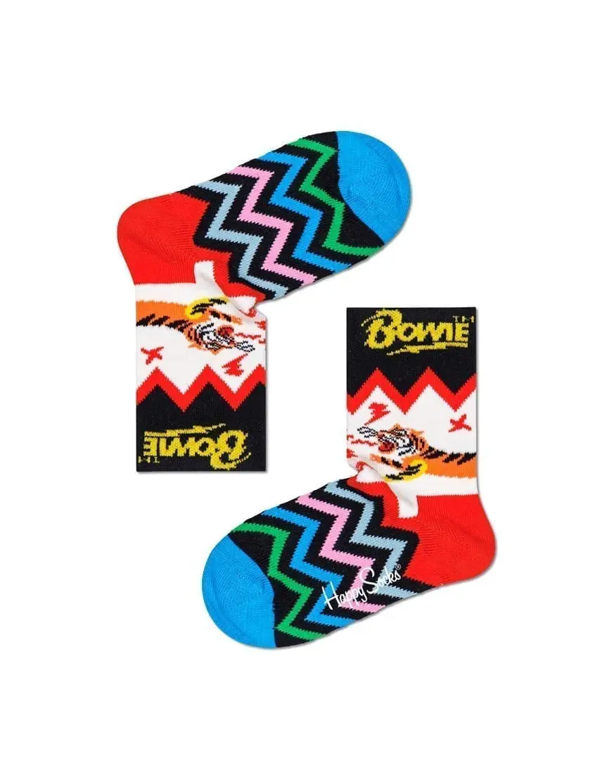 Happy Socks X David Bowie Electric Tiger Kids Socks
