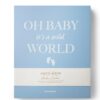 PrintWorks Market Photo Album - Baby it's a Wild World (blue)