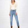 MUD Jeans Mams Stretch Tapered Old Stone Jeans Women Pants