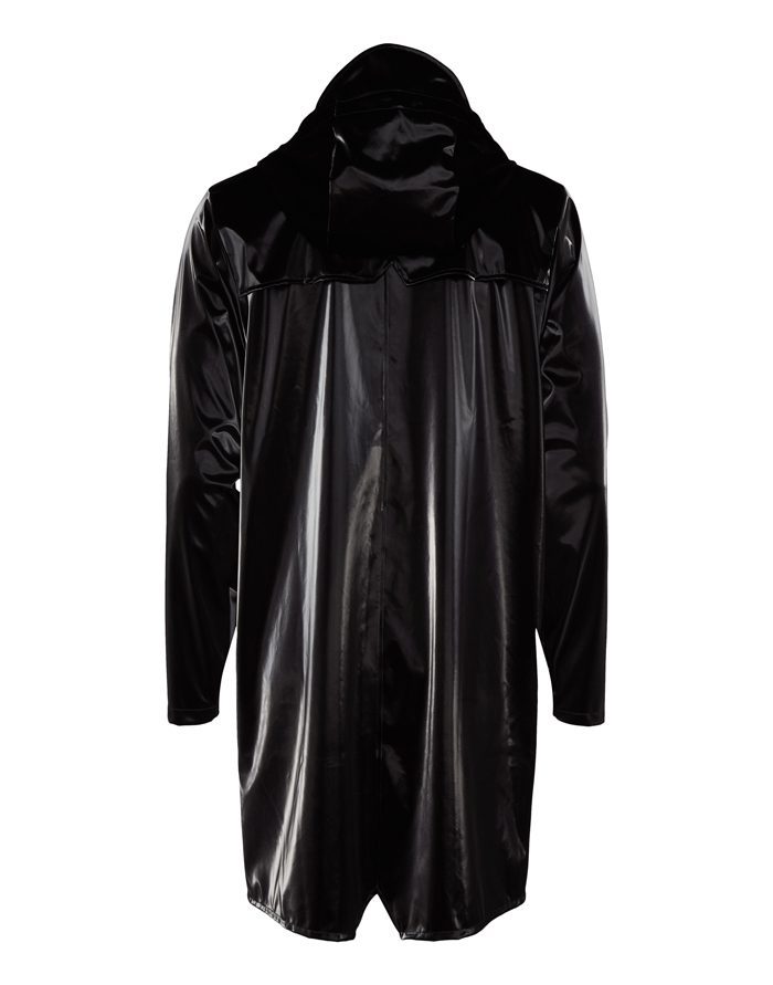 Rains Mehed ja Naised Ülerõivad Long Jacket Velvet Black 1202-29