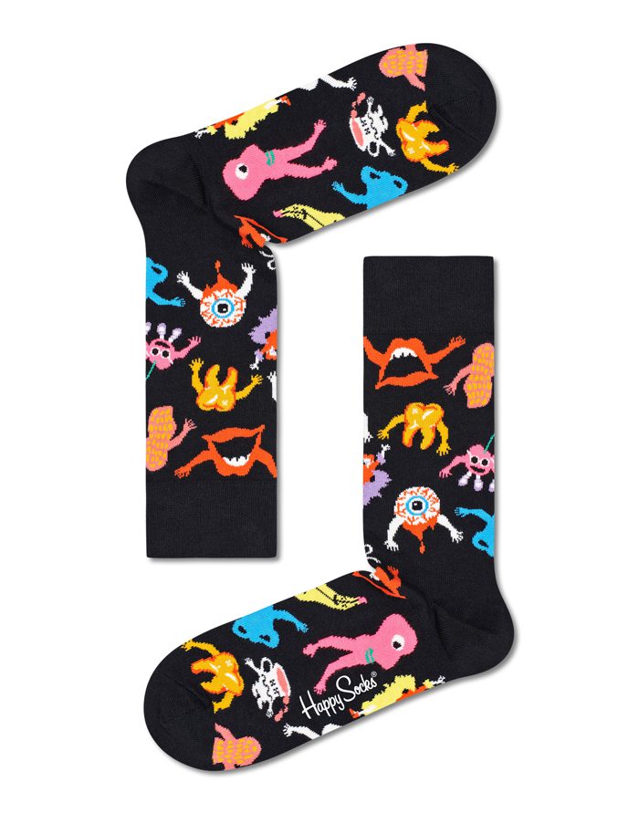 Happy Socks Halloween Monsters Sokid Watch Wear