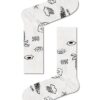 Happy Socks  4-Pack Black And White Socks Gift Set XBWH09-9100