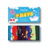 Happy Socks  7-Pack 7 Day Socks Gift Set XSEV15-0200