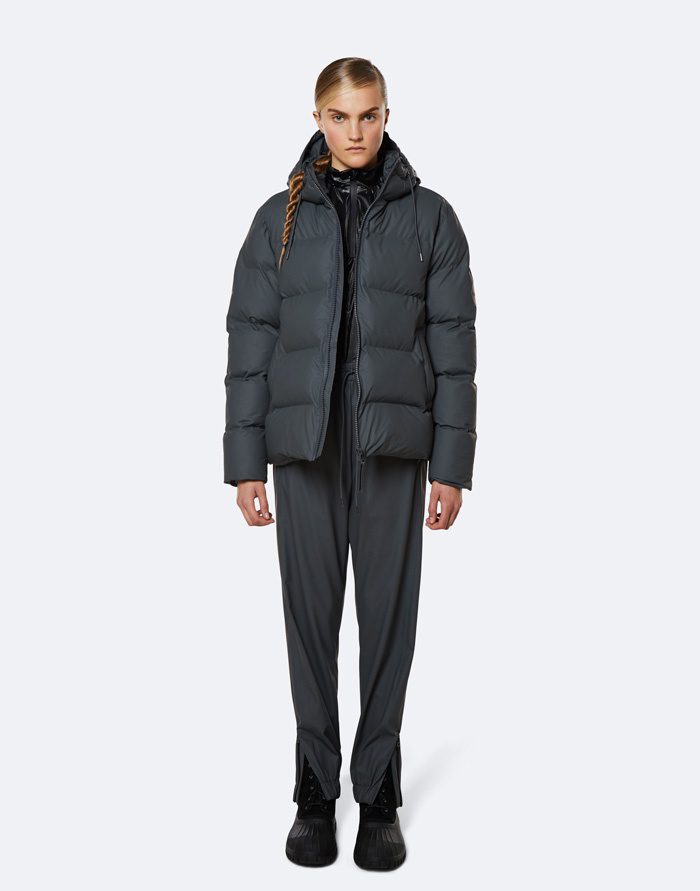 Rains Outerwear Winter coats and jackets Puffer Jacket Slate 1506-05