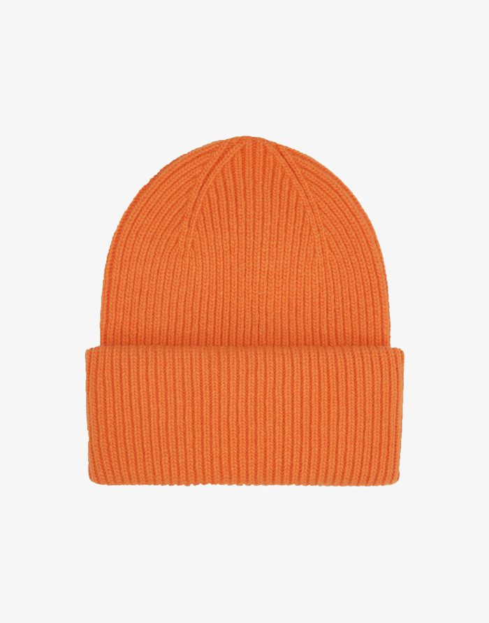 Colorful Standard Merino Wool Hat Burned Orange Müts Watch Wear